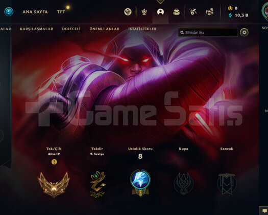 TR GOLD 4 65WR I DİAMOND ELO 10K MAVİ ÖZ KOSTÜMLÜ