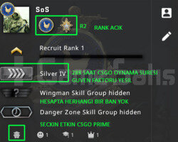 2 MADALYA | RANK ACIK PRIME CSGO | YESIL FAKTOR