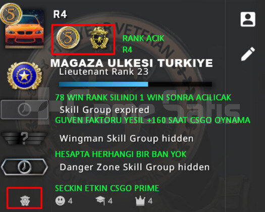 2 MADALYA | RANK ACIK | MAGAZA TR YESIL FAKTOR