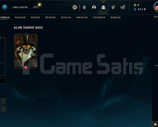 TR GOLD 4 68WR I HİGH MMR 17K MAVİ ÖZ