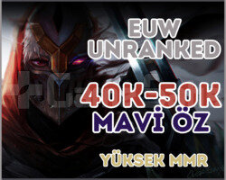 EUW - UNRANKED 30 LEVEL HESAP
