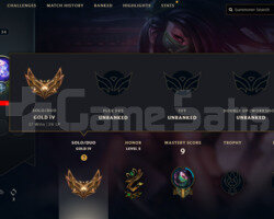 EUW GOLD 4 17K MAVİ ÖZLÜ FRESH HESAP