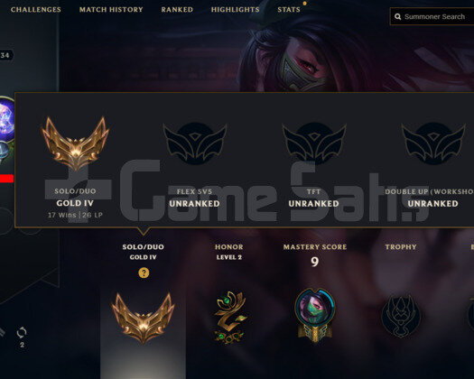 EUW GOLD 4 17K MAVİ ÖZLÜ FRESH HESAP
