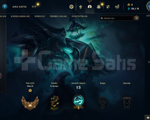 TR GOLD 2 68WR I DİAMOND ELO 26K MAVİ ÖZ