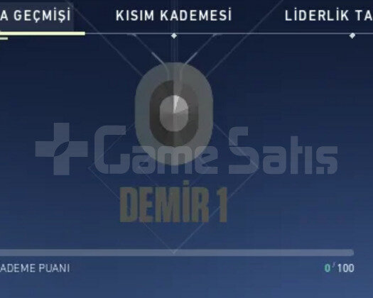 TR DEMİR 1 0 PUAN ÖLÜ MMR MAİL ONAYSİZ