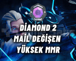 TR - DİAMOND 2 MAİL DEĞİŞEN HİGH MMR HESAP