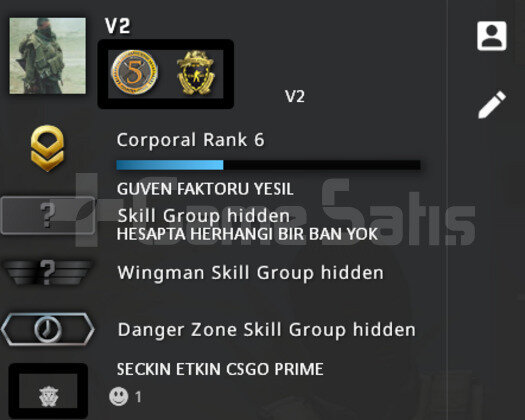 2 MADALYA | FULL PRIME CSGO | GUVEN FAKTORU YESIL