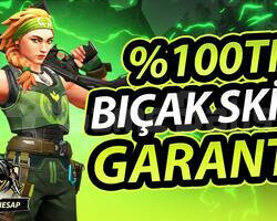 TR SUNUCU BIÇAK SKİNLİ PASİF GARANTİ!