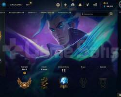TR Gold 2 | 4 Kostüm - 20K Mö | LoL Hesap