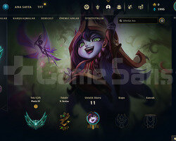 TR 69 WR Plat 4 - 20 Hero LoL Hesap