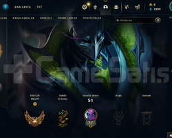 TR Gold 4 | 6 Kostüm - 37 Hero | LoL Hesap