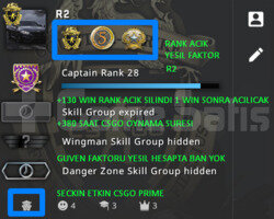 2 MADALYA | PRIME RANK ACIK | GUVEN FAKTORU YESIL