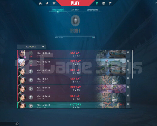 TR|DEMİR 1 0 PUAN|8 AJAN|DÜŞÜK MMR|ANINDA TESLİM