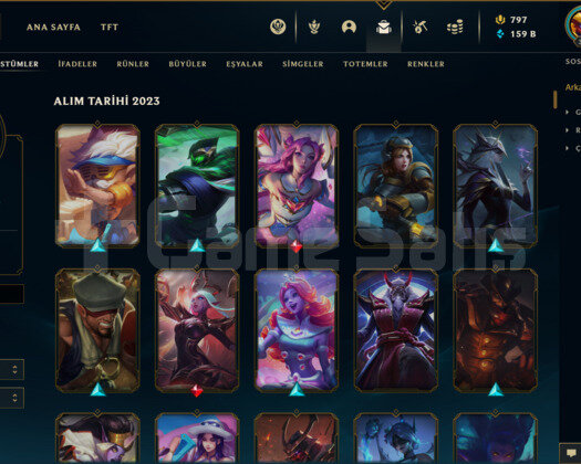 190 KOSTÜMLÜ 336 LEVEL 150K+ MAVİ ÖZ TR HESAP