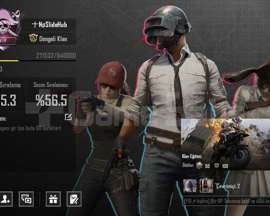 9.4 SV PUBG KLAN İSİM DEĞİŞTİRME AKTİF