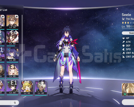 Seele - Bronya - Welt - 70 Event pity 55 lc pity
