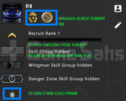2 MADALYA | PRIME CSGO | MAGAZA TR YESIL FAKTOR
