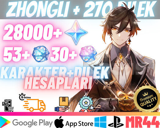 EU|MR44 Zhongli + 270Dilek - 28000Köken 53+30Yazgı