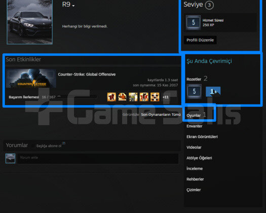 2 MADALYA | PRIME CSGO | MAGAZA TR YESIL FAKTOR