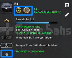 2 MADALYA | PRIME CSGO | MAGAZA TR YESIL FAKTOR