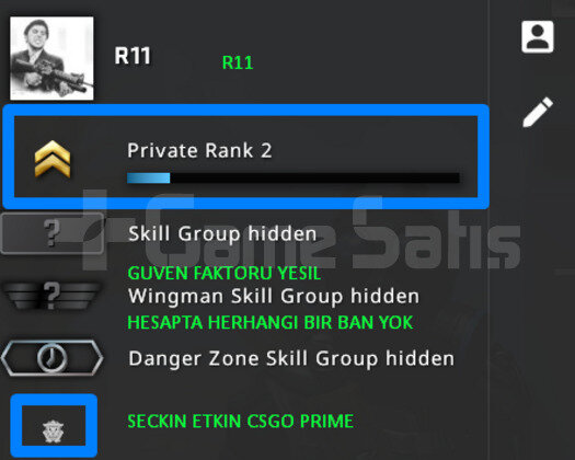 CSGO PRIME | ARK EKLEME ACIK | GUVEN FAKTORU YESIL