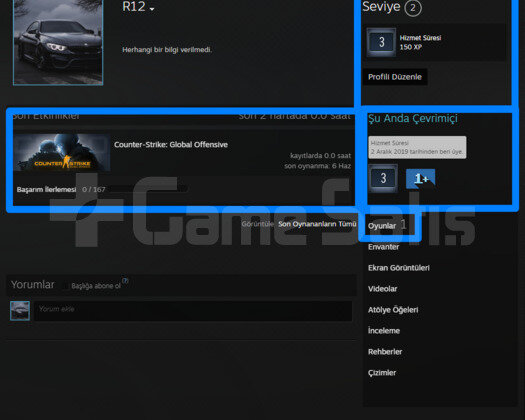 CSGO PRIME | ARK EKLEME ACIK | GUVEN FAKTORU YESIL