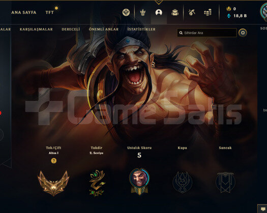 TR GOLD 1 79WR I DİAMOND ELO 19K MAVİ ÖZ