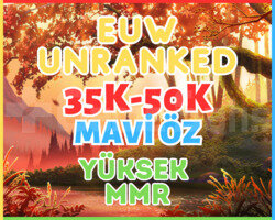 EUW - UNRANKED 30 LEVEL HESAP