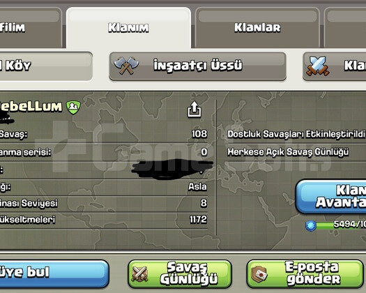 BAŞKENT 8 & 12 SEVİYE MUHTEŞEM KLAN!
