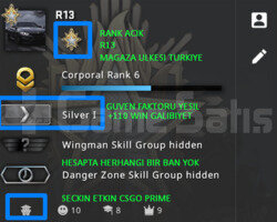 CSGO PRIME | RANK ACIK | YESIL FAKTOR MAGAZA TR