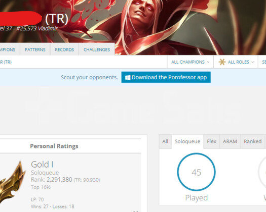 TR GOLD 1 70LP 60WR I HİGH MMR 14K MAVİ ÖZ