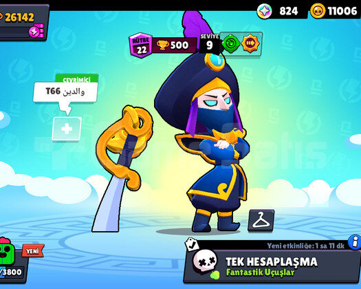 BRAWL STARS UCUZ GÜZEL SKİNLİ HESAP