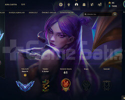 TR Elmas 4 | 18 Kostüm - 35 Hero | LoL Hesap