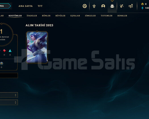 TR 66 WR Gold 1 | 1 Kostüm 24 Hero | LoL Hesap