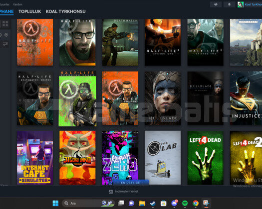 106 OYUNLU STEAM HESABI