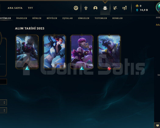 TR GOLD 1 60WR I DİAMOND ELO 15K MAVİ ÖZ KOSTÜMLÜ