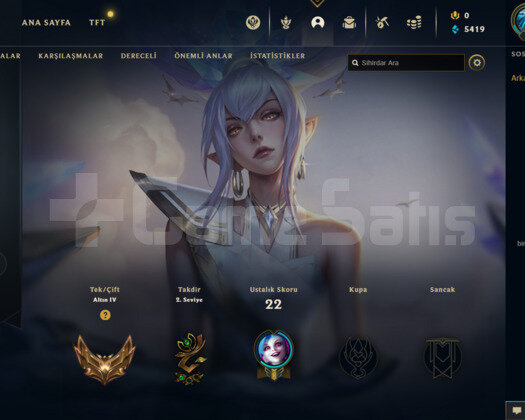TR GOLD 4 67WR I YÜKSEK ELO SMURF