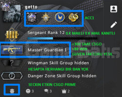 ILK MAIL | CSGO PRIME | RANK ACIK YESIL FAKTOR