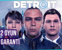 Detroit Become Human + istediğiniz 2 oyun