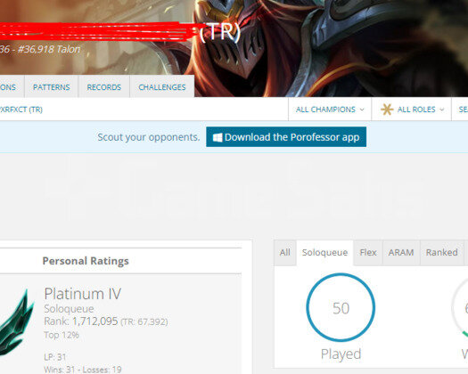 TR PLAT4 31LP 62WR I DİAMOND ELO 16K MAVİ KOSTÜMLÜ