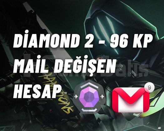 DİAMOND 2 / 96 KP MAİL DEĞİŞEN HESAP