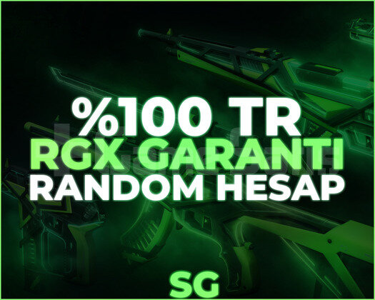 100TR RGX SKİN GARANTİLİ RANDOM HESAP