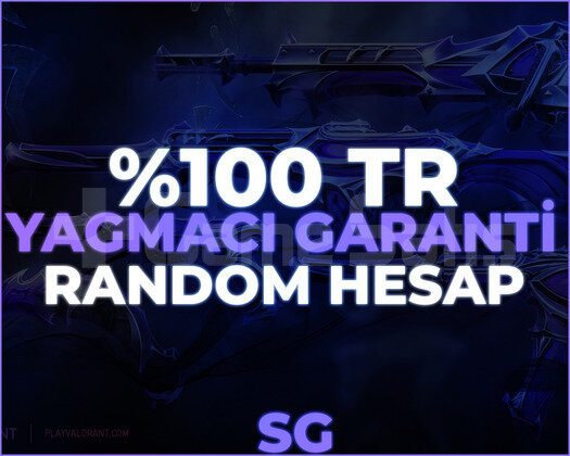 100TR YAĞMACI SKİN GARANTİLİ RANDOM HESAP