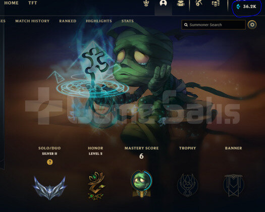EUW S2 NO MAİL 36K M.Ö FRESH ACC BOL SKİN!!