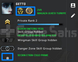 2 MADALYA | PRIME CSGO | MAGAZA TR YESIL FAKTOR