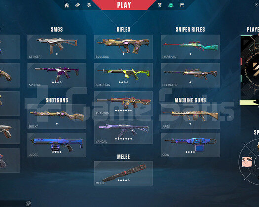 DİA 1+2 PHANTOM+1 VANDAL+2 BIÇAK+BATTLEPASS