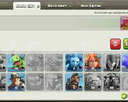 86 LVL  TAM ERİŞİM 1175 CUP 1350 GEMS