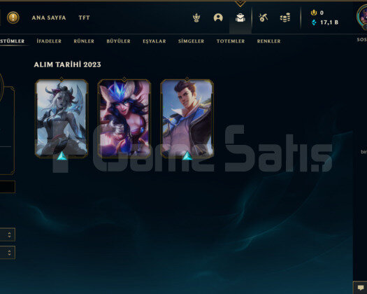 TR GOLD 1 75WR I DiAMOND ELO 17K MAVİ ÖZ KOSTÜMLÜ