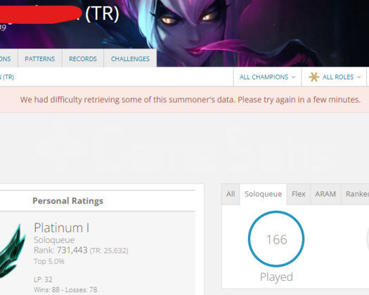 TR PLAT 1 32LP I DİAMOND ELO SMURF