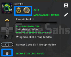 2 MADALYA | PRIME CSGO | MAGAZA TR YESIL FAKTOR